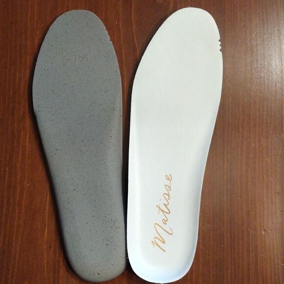 MATISSE 'Farrah' Low top Sneakers (Natural/Orange/Cream), Size 7, LIKE NEW - Picture 9 of 10